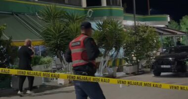 Atentati me një viktimë në Sarandë/ Policia rrethon zonën, pamjet nga vendngjarja
