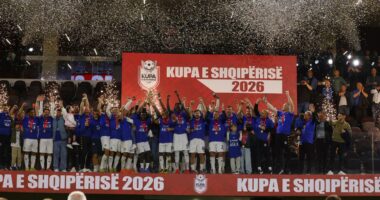 Dinamo ngre kupën/ Blutë mundin në finale Egnatian 3-2 në “Air Albania”