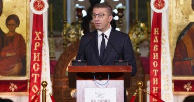 Protestat e studentëve për Shqipen/ Mickoski: Shumë shpejt, zgjidhja për provimin e jurisprudencës