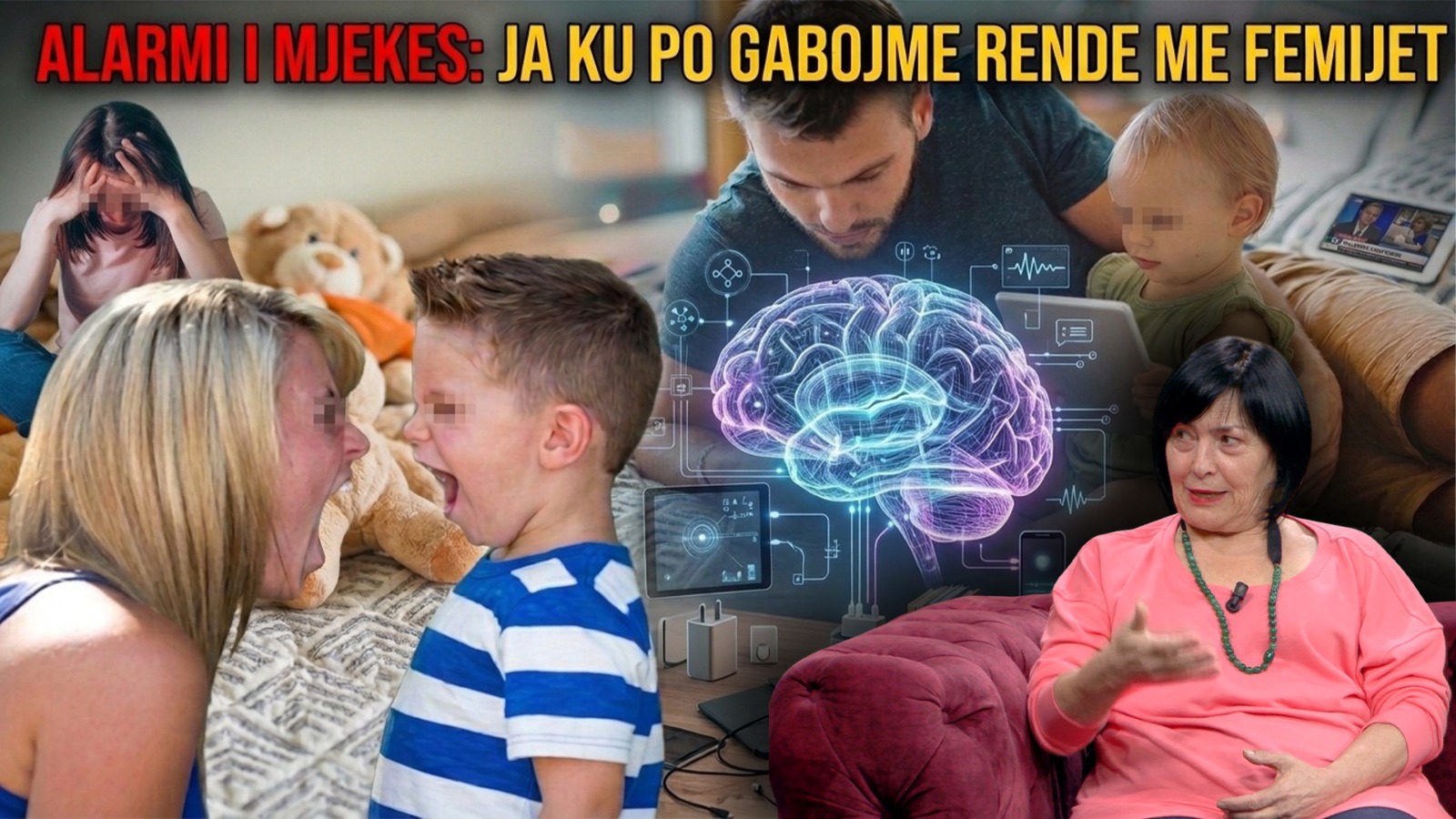  Do i bini murit me kokë    Alarmi i fortë i Dr  Lira Gjikës për prindërit  Ja ku po gabojmë rëndë me fëmijët 