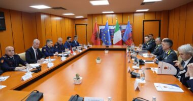 Monitorimi ajror i territorit/ Çelet për të 15 vit fushata e përbashkët ndërmjet Policisë së Shtetit dhe Guardia di Finanza
