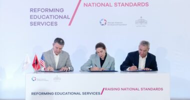 AADF dhe Ministria e Arsimit nënshkruajnë marrëveshje për përmirësimin e shërbimeve arsimore në Shqipëri