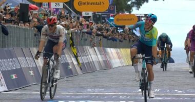 Italia arrin suksesin e parë këtë vit në garën e saj çiklistike/ Davide Balerini bën të vetën etapën e gjashtë në “Giro”