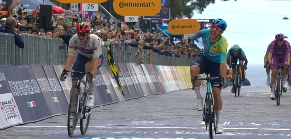 Italia arrin suksesin e parë këtë vit në garën e saj çiklistike/ Davide Balerini bën të vetën etapën e gjashtë në “Giro”