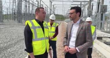 Karakaçi inspekton punimet në nënstacionin e OST, Elbasan 3: I përgjigjet rritjes së kapaciteteve prodhuese të energjisë