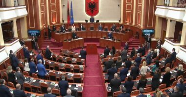 Nderim për Servet Pëllumbin/ Deputetët nderojnë me një minutë heshtje ish-kryetarin e Kuvendit