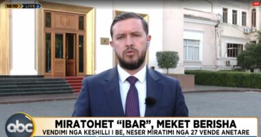Miratohet “IBAR”, meket Berisha/ Nënkryetari i Grupit të PS: Shqipëria në rrugën e duhur drejt integrimit