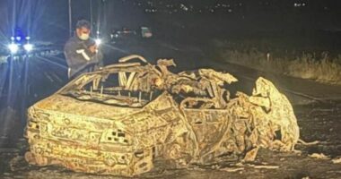 Tragjike në Maqedoninë e Veriut/ Makina përplaset me kamionin, 4 të vdekur