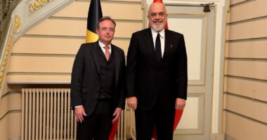 VIDEO/ Konferenca e 8 Ndërqeveritare, Rama pritet në Bruksel nga Kryeministri i Mbretërisë së Belgjikës