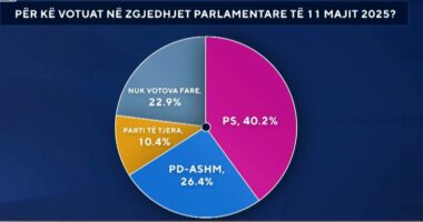 Për kë votuat në zgjedhjet parlamentare të 11 majit 2025? Përgjigjet në sondazhin e “ABC News”