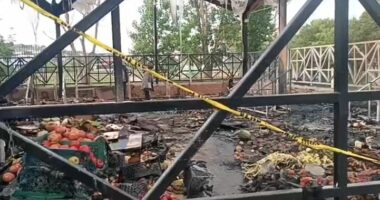 Djegia e tregut të fruta-perimeve në Lushnje/ 25 tregtarë humbën gjithçka, zjarrvënie e qëllimshme