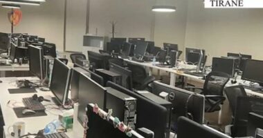 Operacion për goditjen e call center/ Ushtrohen kontrolle në zonën e ‘Liqenit të Thatë’ në Tiranë