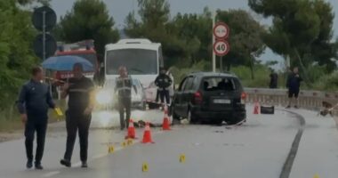 Aksident në aksin Korçë-Pogradec, humb jetën drejtuesi i automjetit