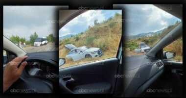Aksident pranë parkut të Liqenit të Viroit, mikrobuz me turistë përplaset me “Audin”