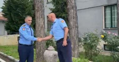 Vrasja e efektivit, kryepolici Hita mbërrin në Policinë e Korçës