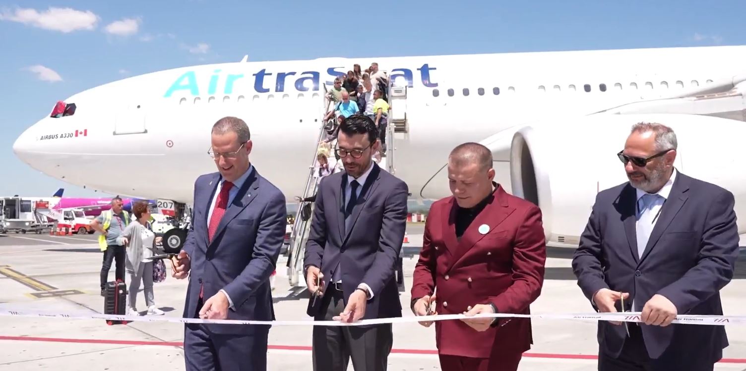 Fluturimi i parë Tiranë Toronto  Shqipëria dhe Kanadaja më pranë se kurrë