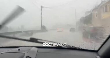 VIDEO/ Nga vera në vjeshtë, reshje shiu dhe era e fortë përfshin Vlorën