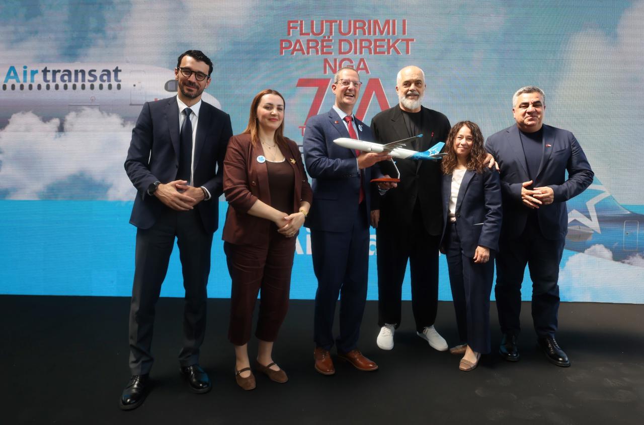 Aeroporti Ndërkombëtar i Tiranës nis fluturimet direkte mes Tiranës dhe Torontos  Kanada