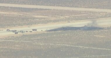 Rrëzohet gjatë stërvitjes bombarduesi amerikan/ Humbin jetën 8 personat që gjendeshin në bord