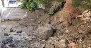 Rrëshqitje masive dheu në Kodër Currila, evakuohen banorët e një pallati në Durrës