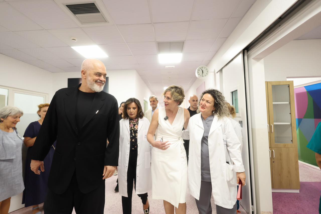 Inaugurohet materniteti  Mbretëresha Geraldinë   Rama  Hapim dyert për një maternitet tërësisht të rilindur