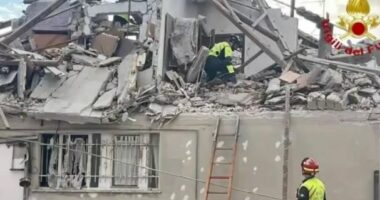 Shembet ndërtesa në Itali, një i vdekur dhe disa të plagosur