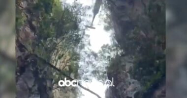VIDEO/ Turistët polakë u nxorrën nga gremina në Kanionet e Gjipesë, pamjet nga operacioni për shpëtimin e tyre