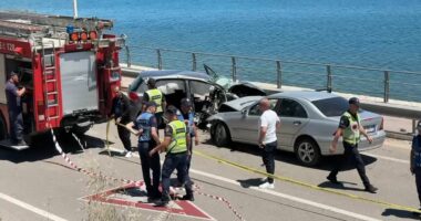 Aksident në Pogradec-Lin/ Përplasen dy mjete, humb jetën një grua