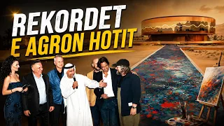 Dibrani që po çmend miliarderët në Dubai. Krijon pikturën 1 milion metër katror që do të shihet edhe nga qielli