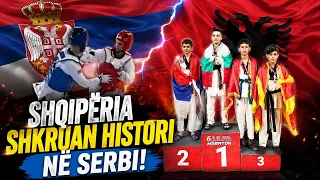 Shqipëria shkruan histori në Serbi! 18 medalje dhe titulli “Ekipi më i Mirë Senior” në Ballkan
