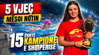 Historia frymëzuese e Arla Dermishit, kampiones në notin shqiptar