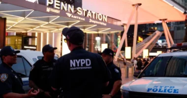 Sulm me thikë në një stacion treni në New York, pesë të plagosur