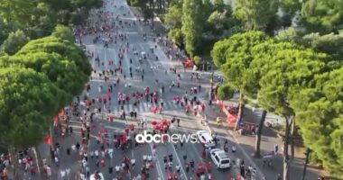VIDEO/ Protesta e sotme nga lart, pjesëmarrje modeste: Ja se vetë ju bashkuan asaj sot