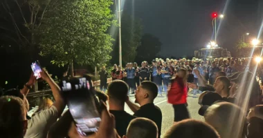Hetime për bllokimin e rrugës së Rinasit/ Policia e Tiranës, pyet disa persona, Gent Progni dyshohet organizator