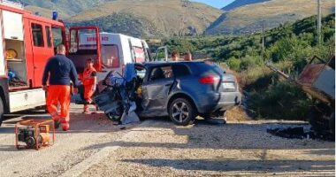 Aksident në aksin Kardhiq-Delvinë, një viktimë dhe tre të plagosur