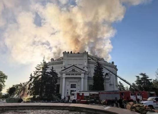 Sulme në Ukrainë  10 të vrarë  Dronët ruse godasin Kishën e shekullit të 11 të  pasuri e UNESCO