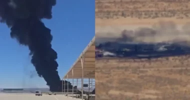 Tetë të vdekur pas rrëzimit të bombarduesit B-52 në Kaliforni