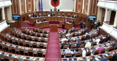 Protestuesit, gurë policisë/ 6 efektivë marrin ndihmë mjekësore në spital