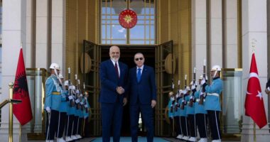Ankara, Rama pritet nga Presidenti Erdogan në Pallatin Presidencial