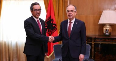 Presidenti Begaj pranon letrat kredenciale të ambasadorit të ri të Meksikës