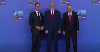 Samiti i NATO/ Kryeministri Rama pritet nga Mark Rutte dhe presidenti i Turqisë