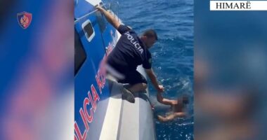 Rrezikuan jetën në det, Policia Kufitare shpëton 9 turistë të huaj në Himarë dhe Ksamil