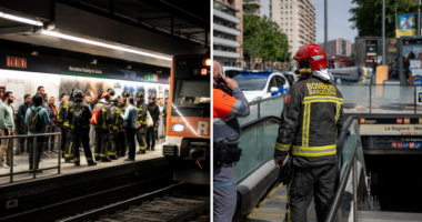 Zjarr në metronë e Barcelonës, 136 të lënduar nga tymi dhe 39 të shtruar në spital
