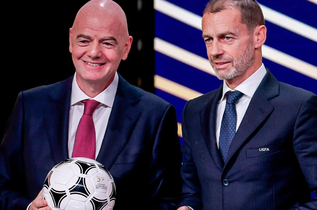 UEFA  luftë totale  Infantinos  Qeveritë evropiane të futbollit vendosin të bojkotojnë të gjitha kompeticionet e FIFA
