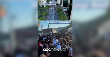 Gara “East kundër West“: Mijëra në koncertin e Kaney, dhjetëra në protestën e Flamingove