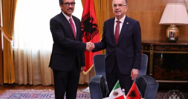Presidenti Begaj pranon letrat kredenciale të ambasadorit të ri të Meksikës