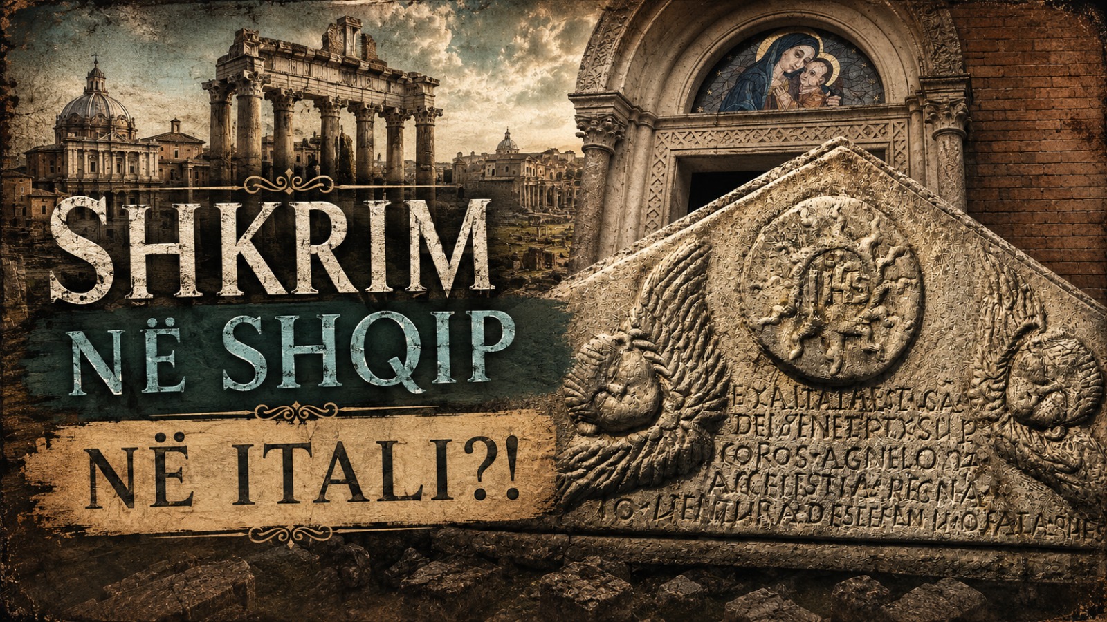 Shkrimi misterioz që disa e lexojnë në shqip! Zbulimet nga Italia po nxisin debat