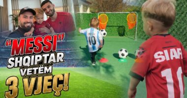 “Messi” shqiptar vetëm 3 vjeç! Siari mahnit me talentin dhe realizon ëndrrën e babait