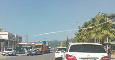 Aksident në aksin Elbasan–Metalurgji, përplasen katër automjete