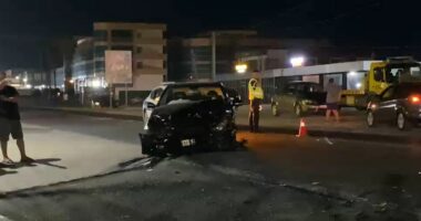 VIDEO/ Aksident në aksin Fushë Krujë-Tiranë, 3 të lënduar